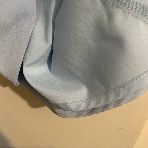 Revolve Dress, By the Way Morgan Layered Mini Dress in Blue - Picture 13 of 15